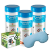 Dimagnésio Malato 100%  60 cápsulas | Kit com 03 UN + Chá