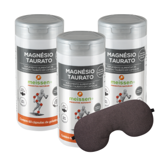 Magnésio Taurato 60 cápsulas | Kit com 03 UN