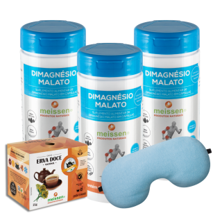 Dimagnésio Malato 100% 60 cápsulas | Kit com 03 UN + (Chá de Erva Doce - Venc 08/2026) Dimagnésio Malato 100% 60 cápsulas | Kit com 03 UN + (Chá de Erva Doce - Venc 08/2026)