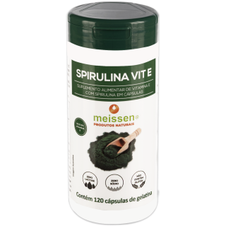Spirulina Vit E 120 Cápsulas